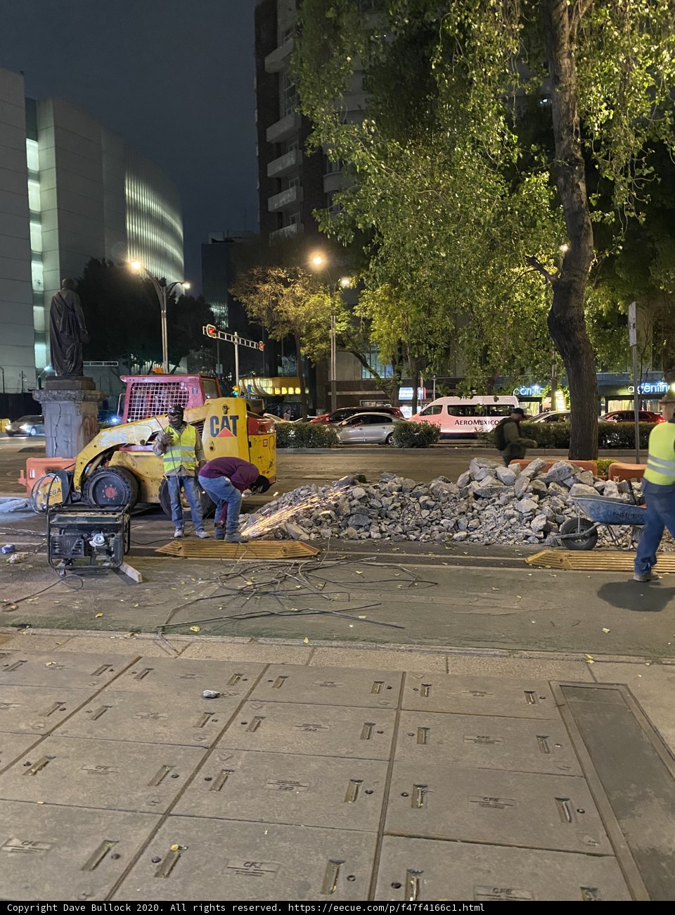 Nighttime Roadwork