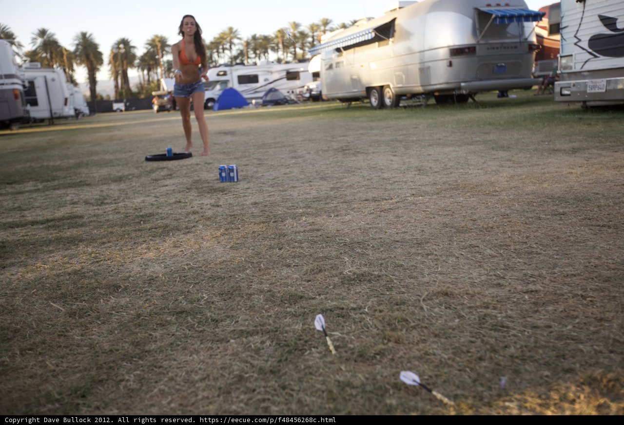 Frisbee Fun in the Coachella Valley