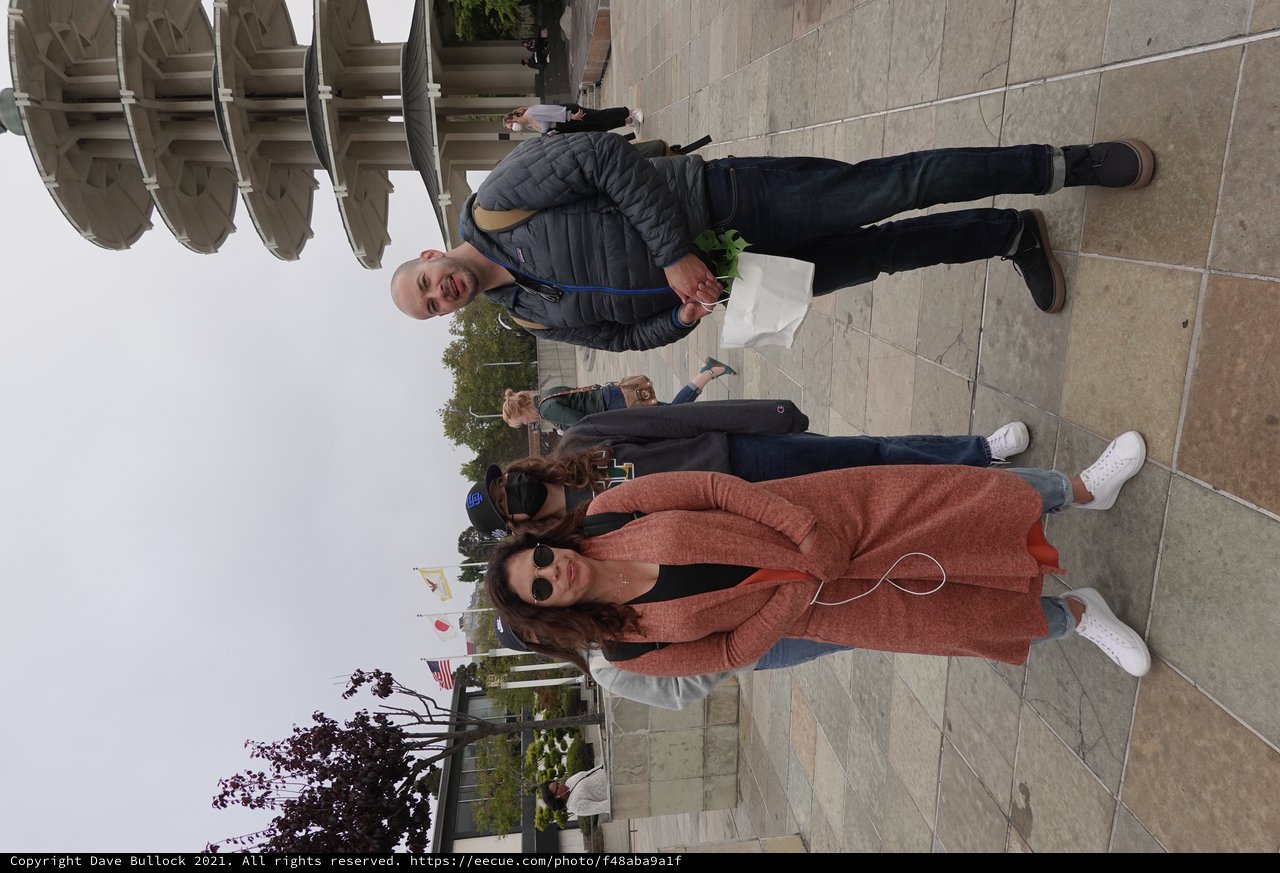 Tourists Visit Japanese Peace Pagoda Monument