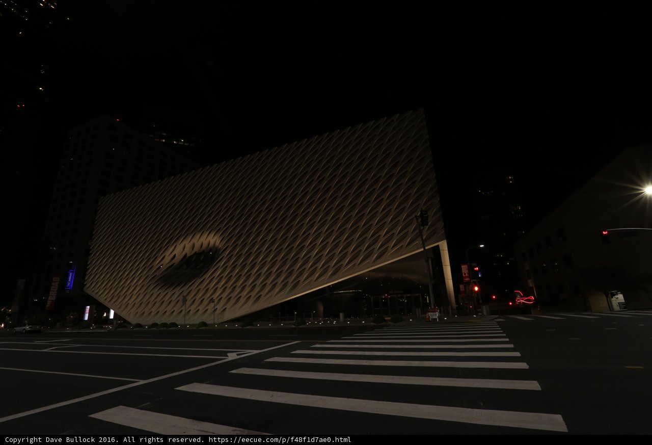 Cityscape and Art: The Broad Museum of Art in LA