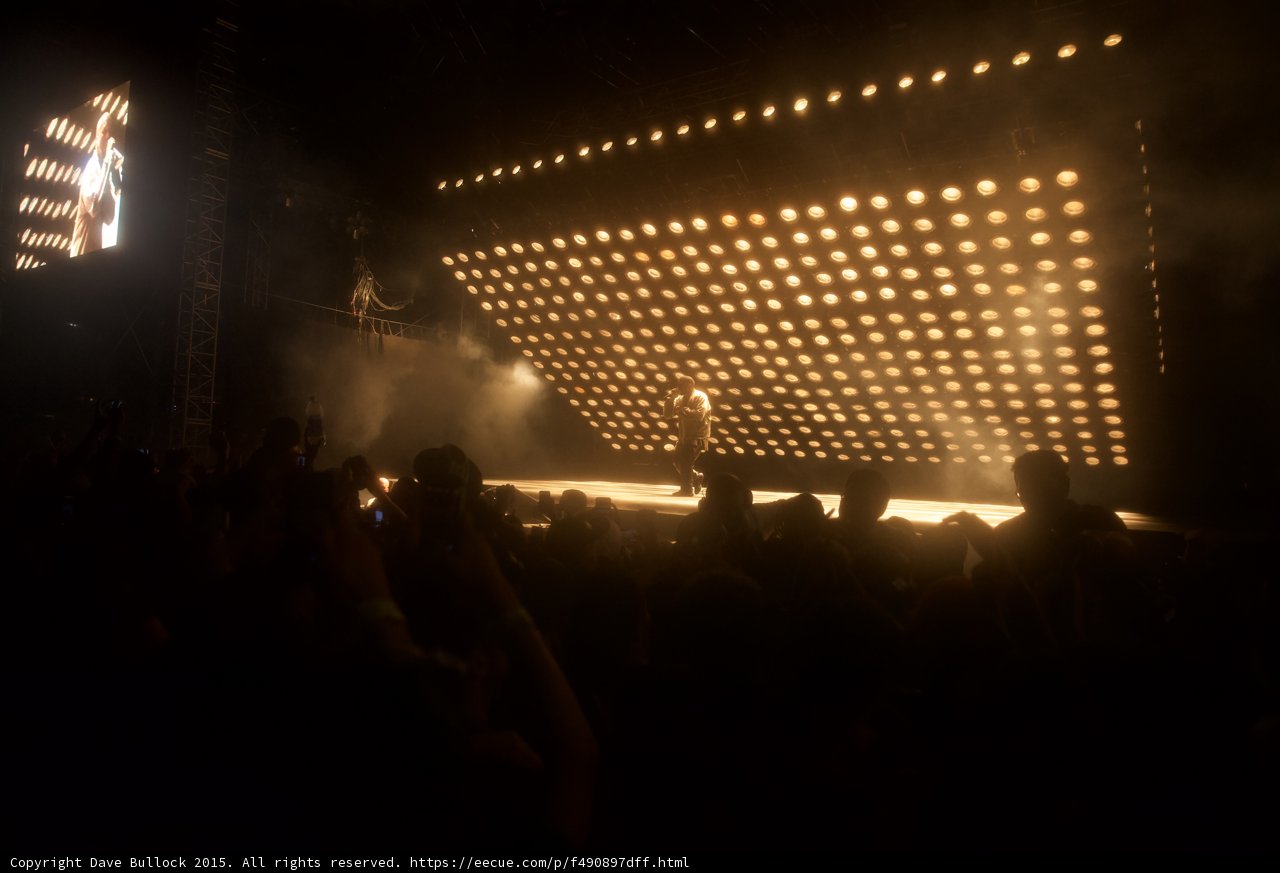 Kanye West LED Screen Wide