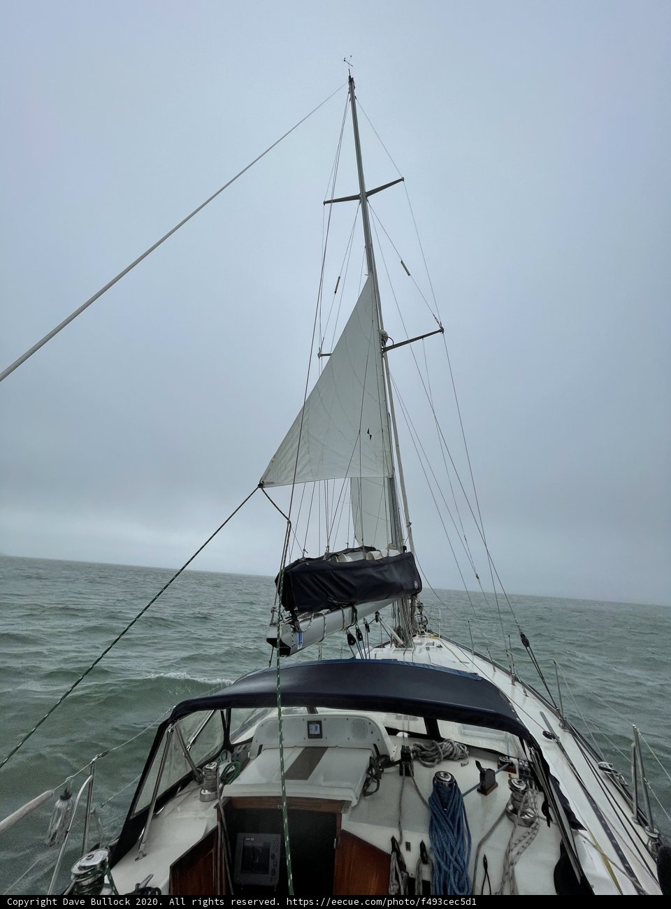 Sailing in Richardson Bay