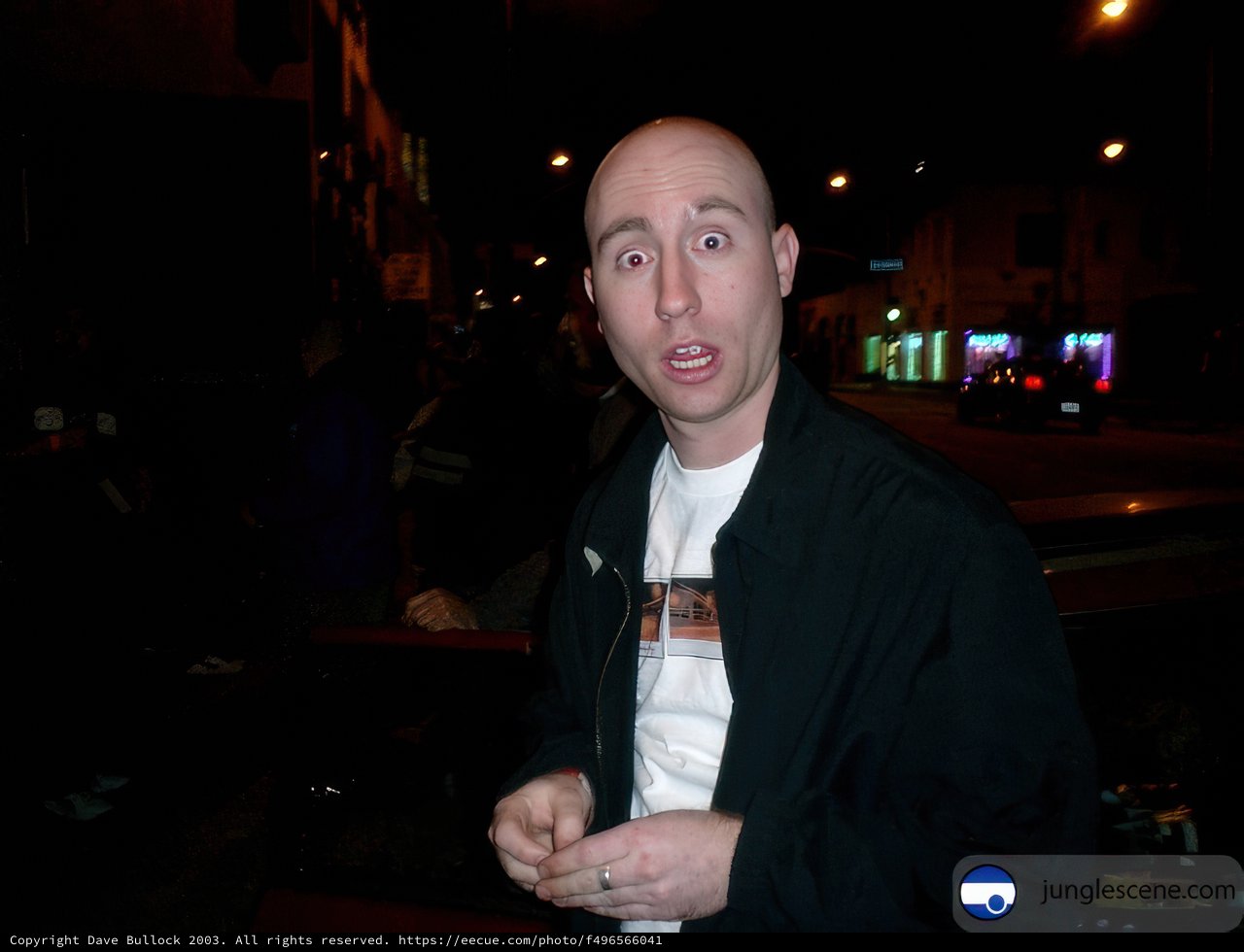 Bald Man at Bar
