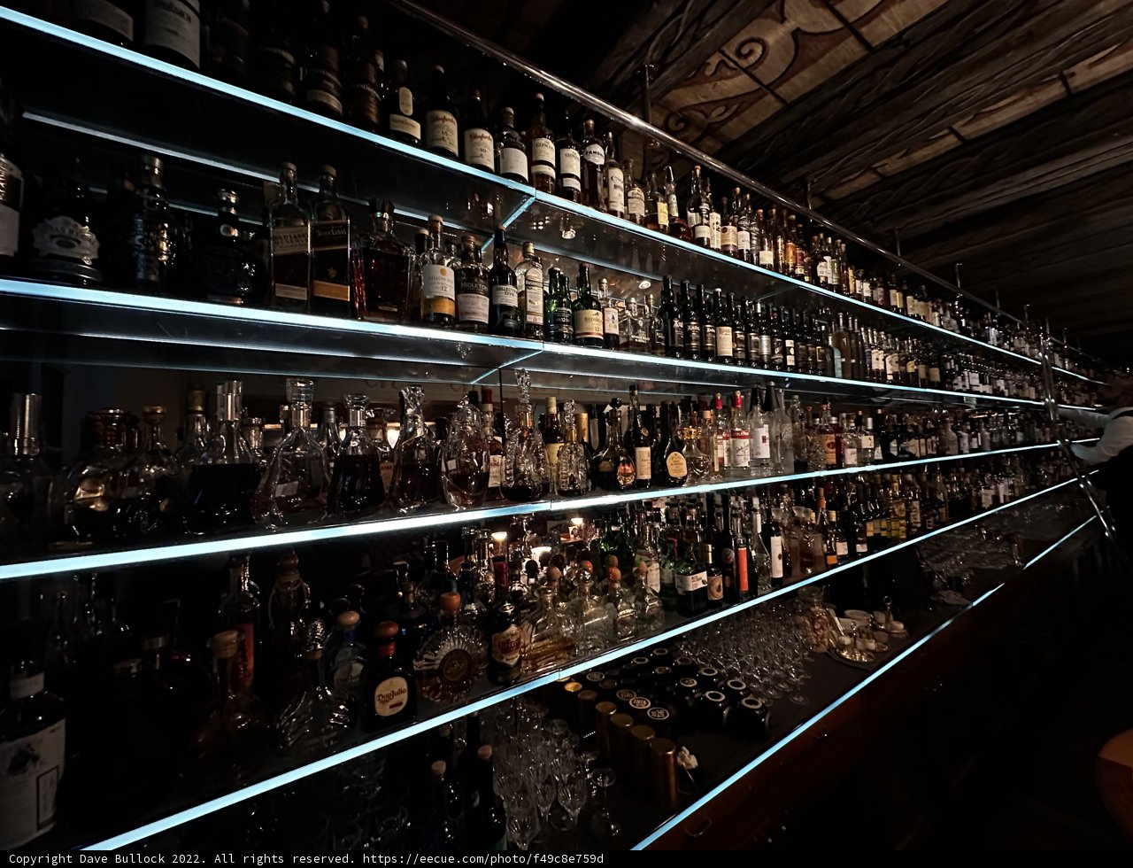 Booze galore at this chic urban bar in Zurich
