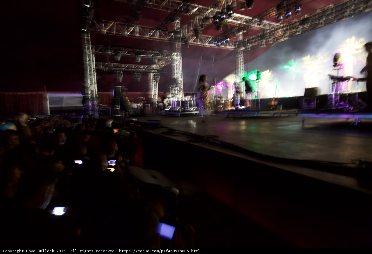 Stage Lights and a Sea of Faces