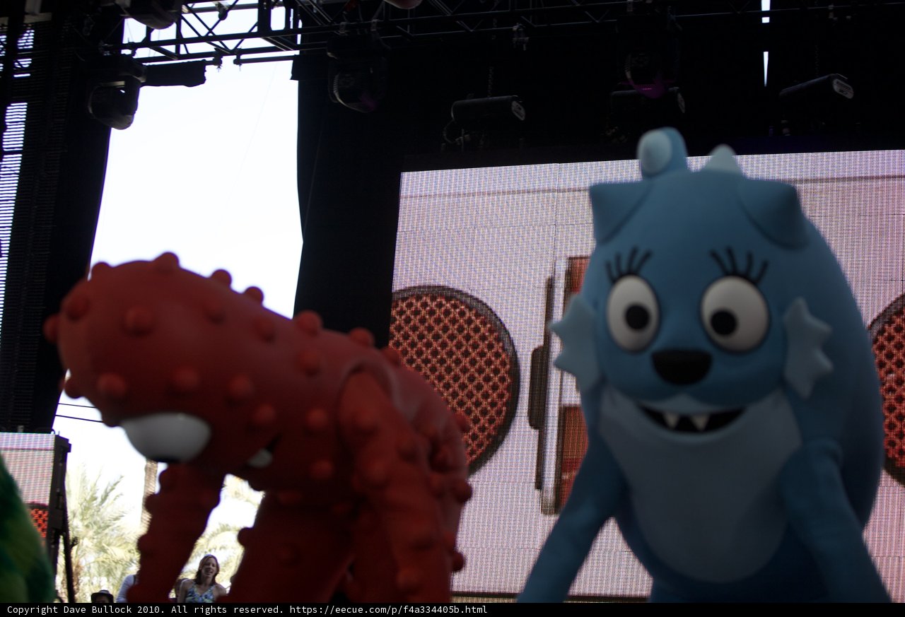 The Toy Mascot Takes the Stage