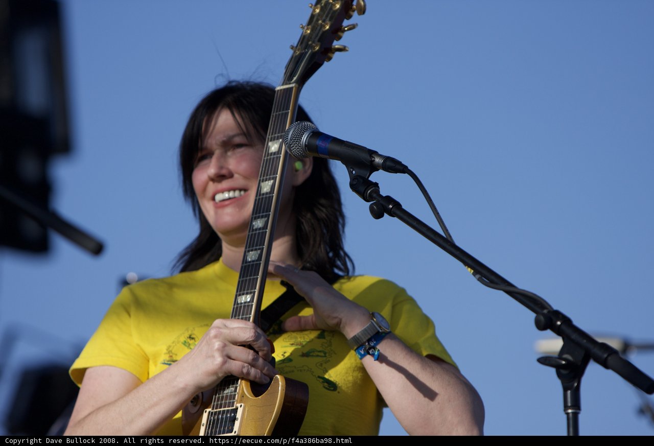 Kim Deal Shreds the Stage at Coachella