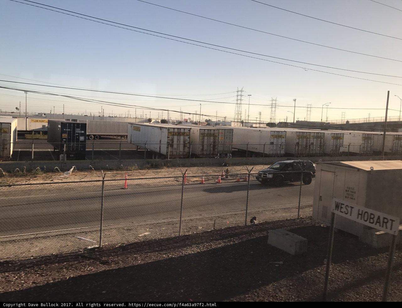 Views from a Moving Train