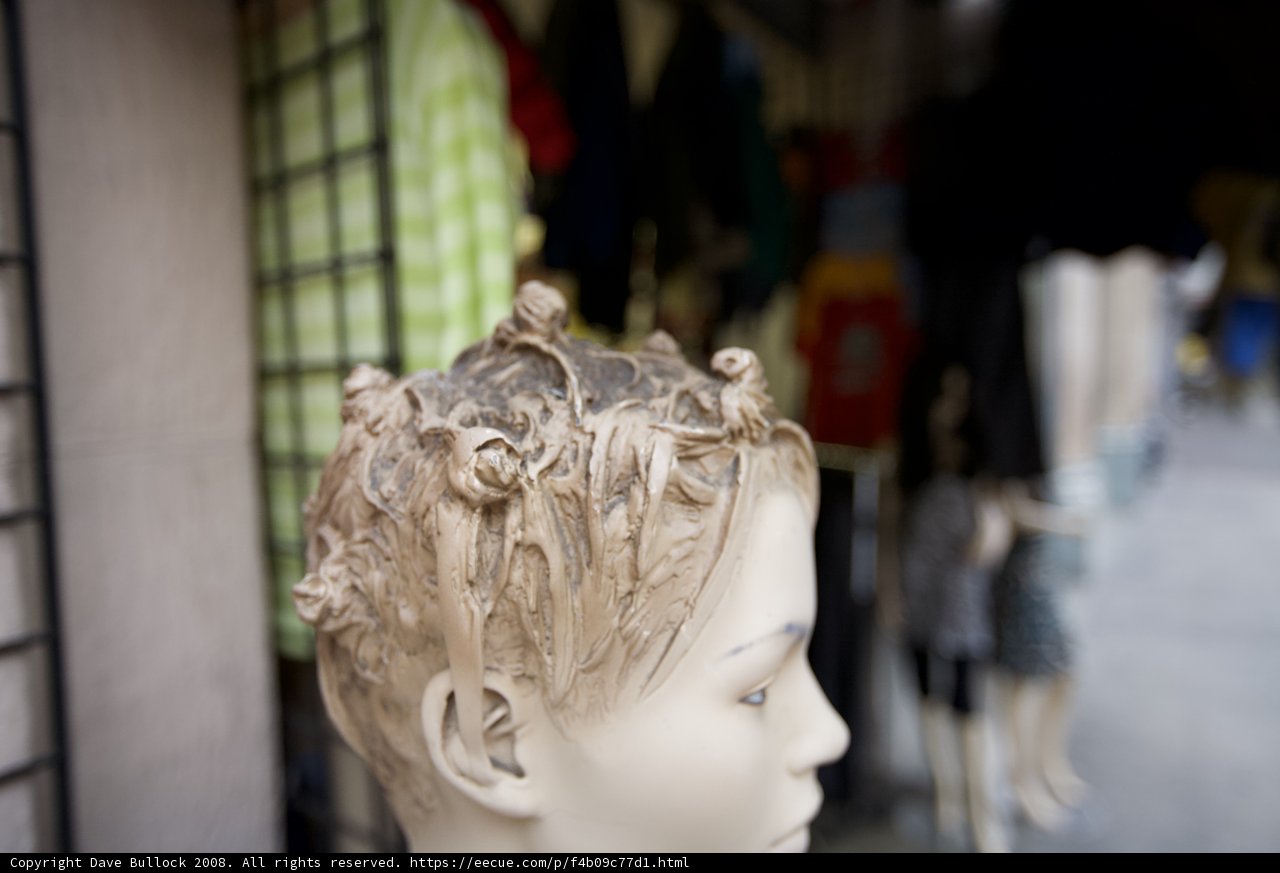 Floral Head Sculpture