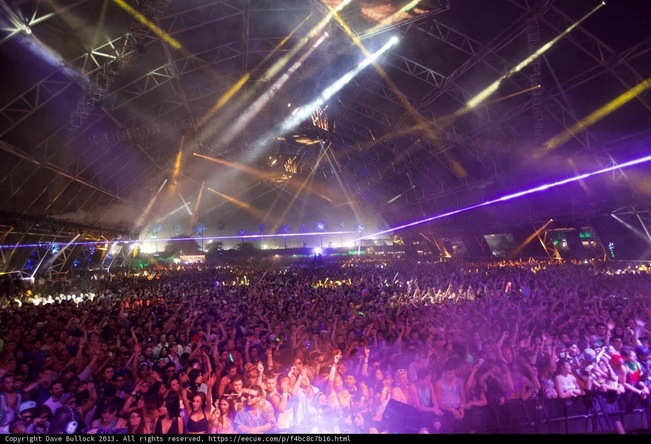 Lights, Lasers, and a Lively Crowd