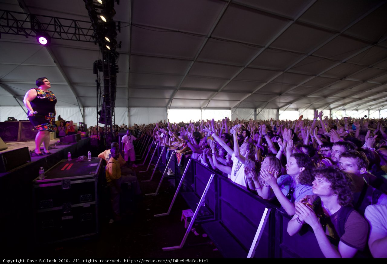 Beth Ditto Rocks the Stage at Coachella