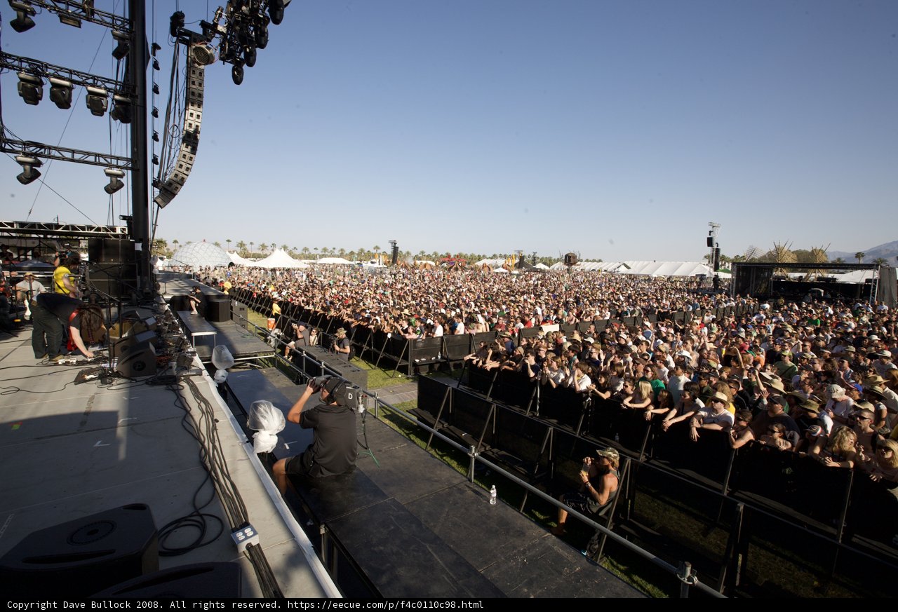 Coachella 2008: The Crowded Rock Concert