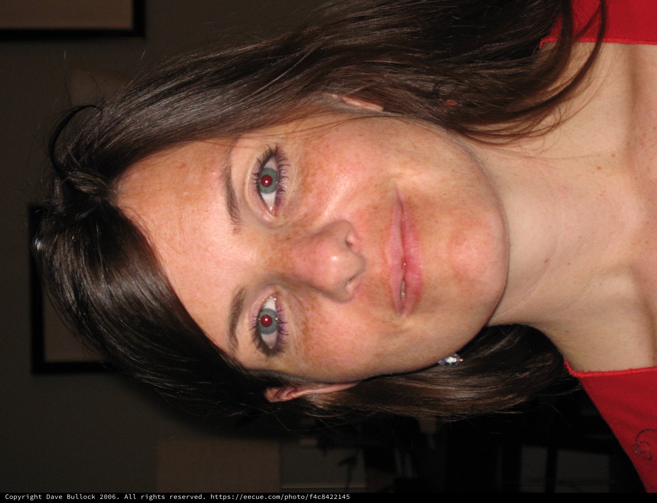 Candid Indoor Portrait of a Woman Named Penelope