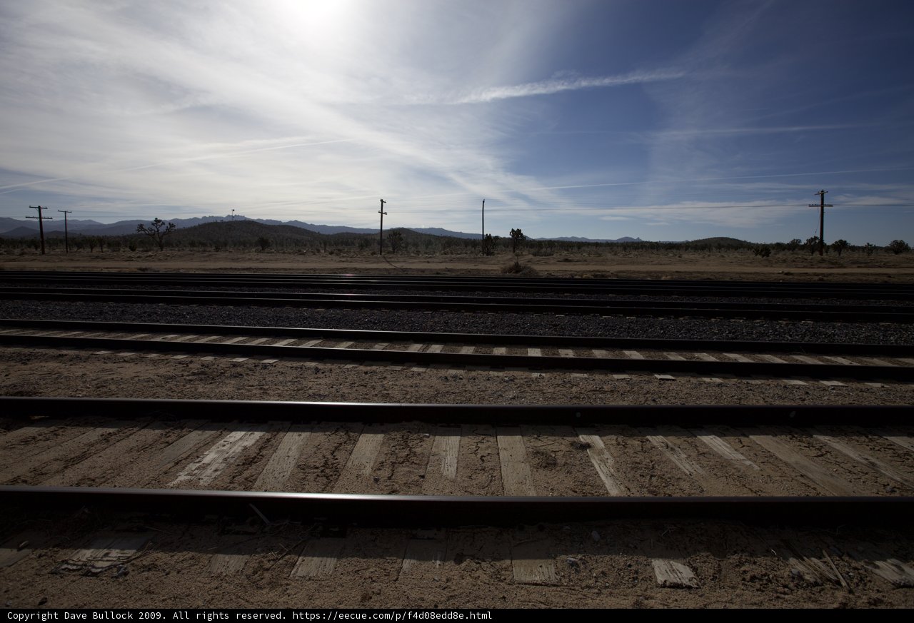 Railway to the Desert Sky
