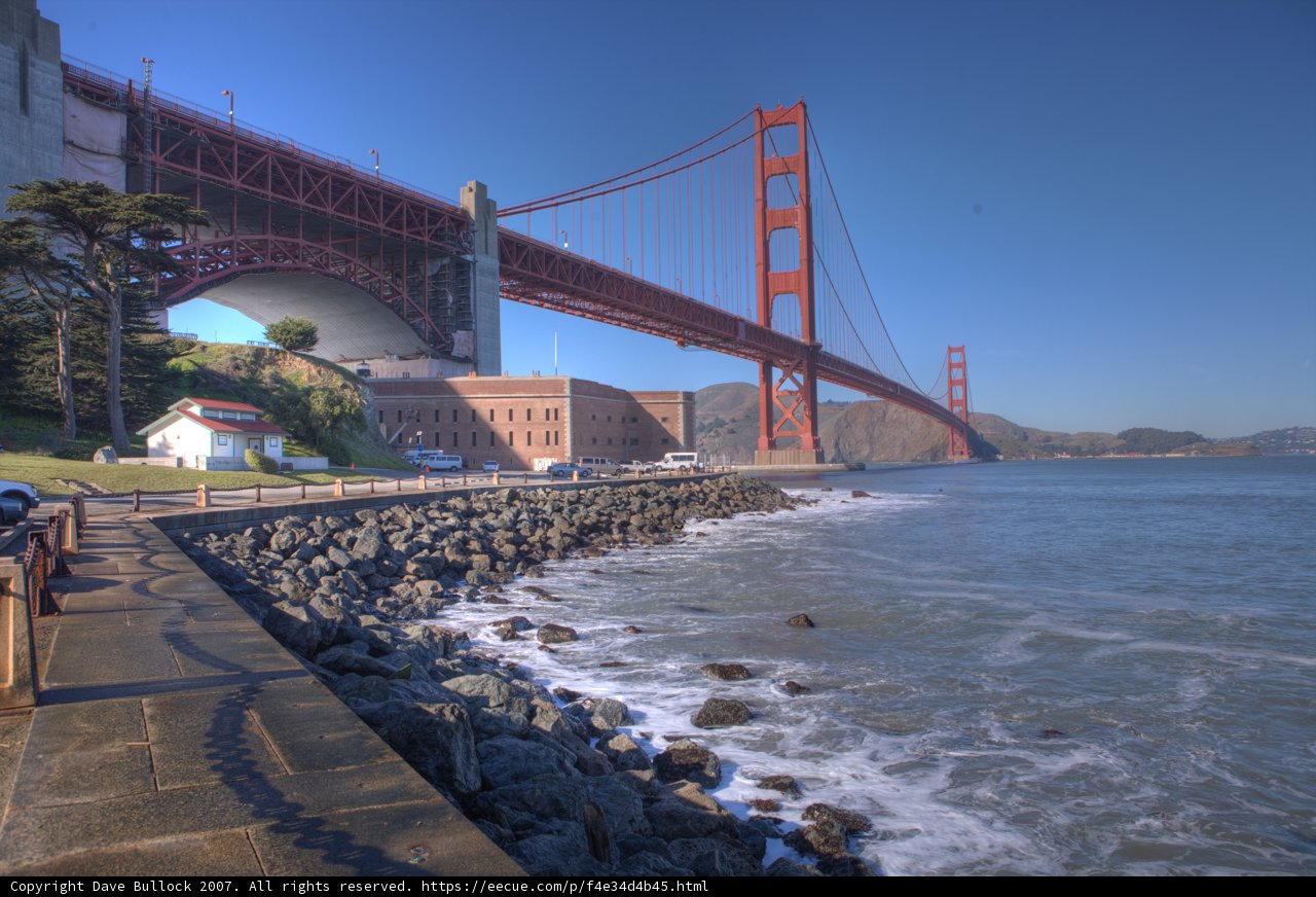 Golden Gate Bridge from the Shore