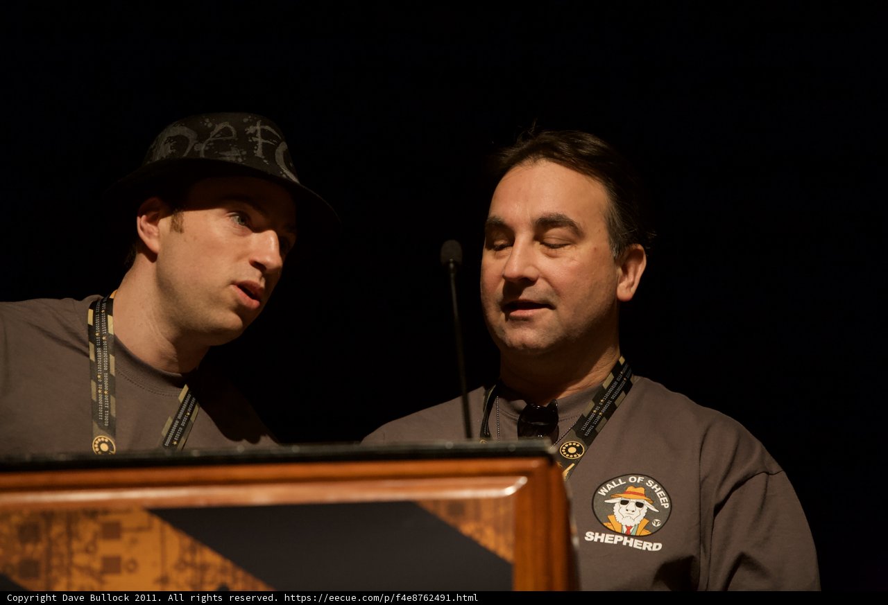 Two Men Take the Podium