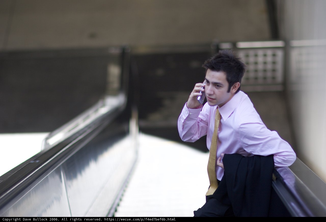 Businessman on the Go
