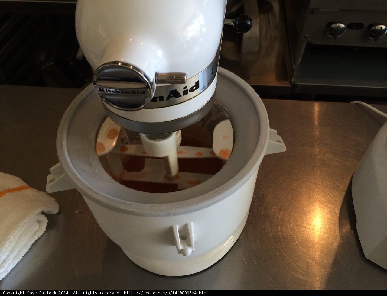 KitchenAid Mixer in Action