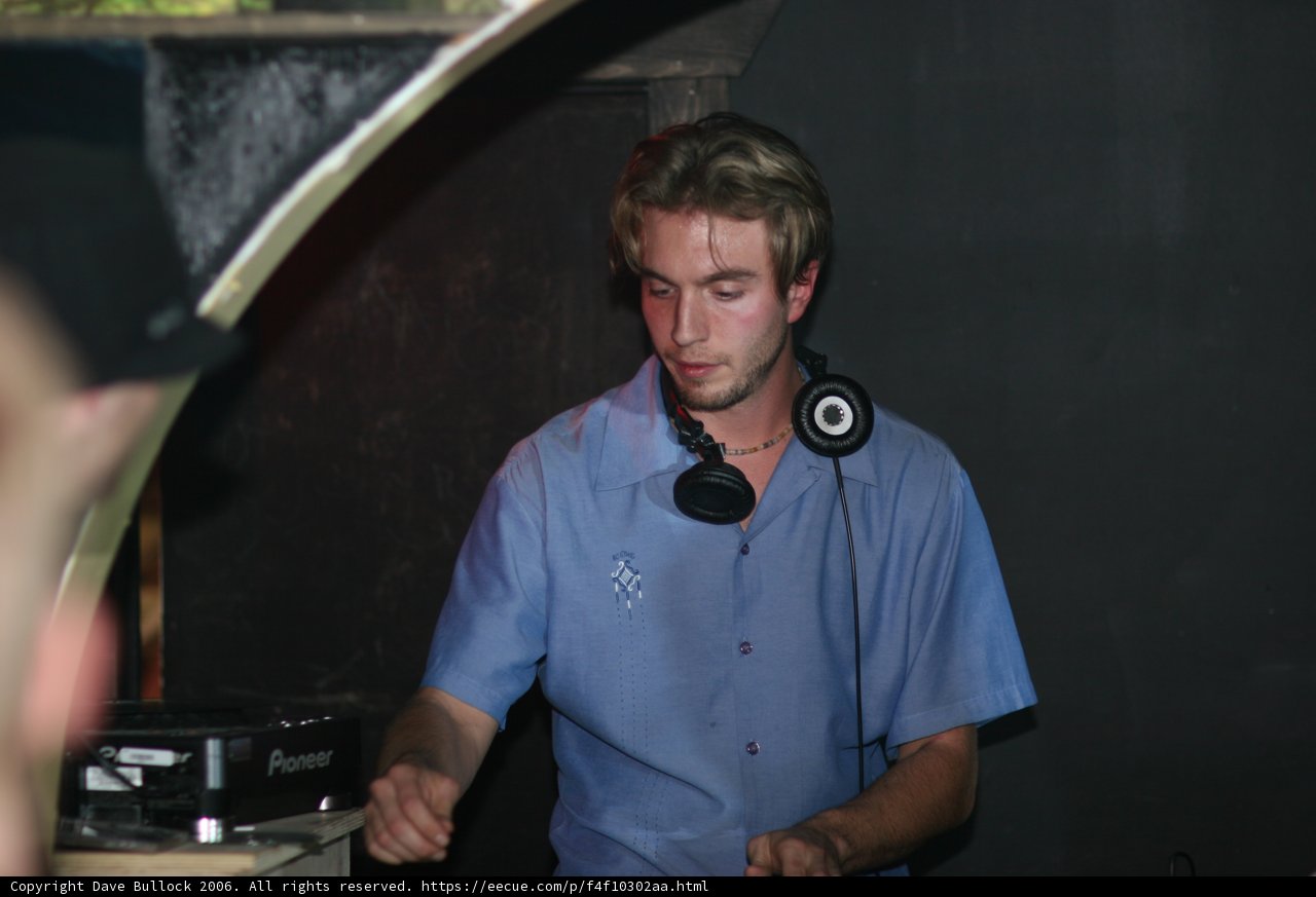 The DJ in Blue