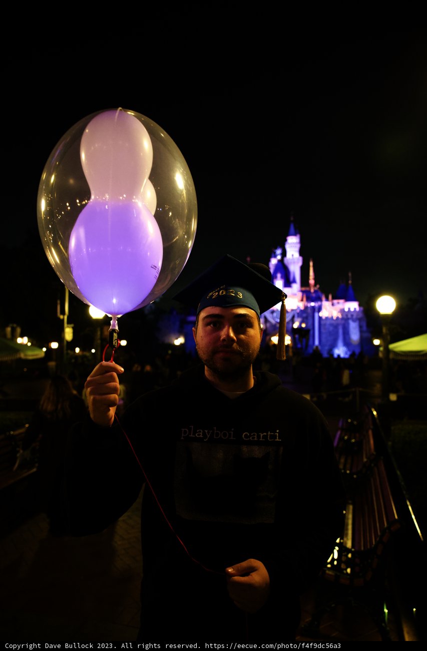 Magical Night with Balloons at Disneyland