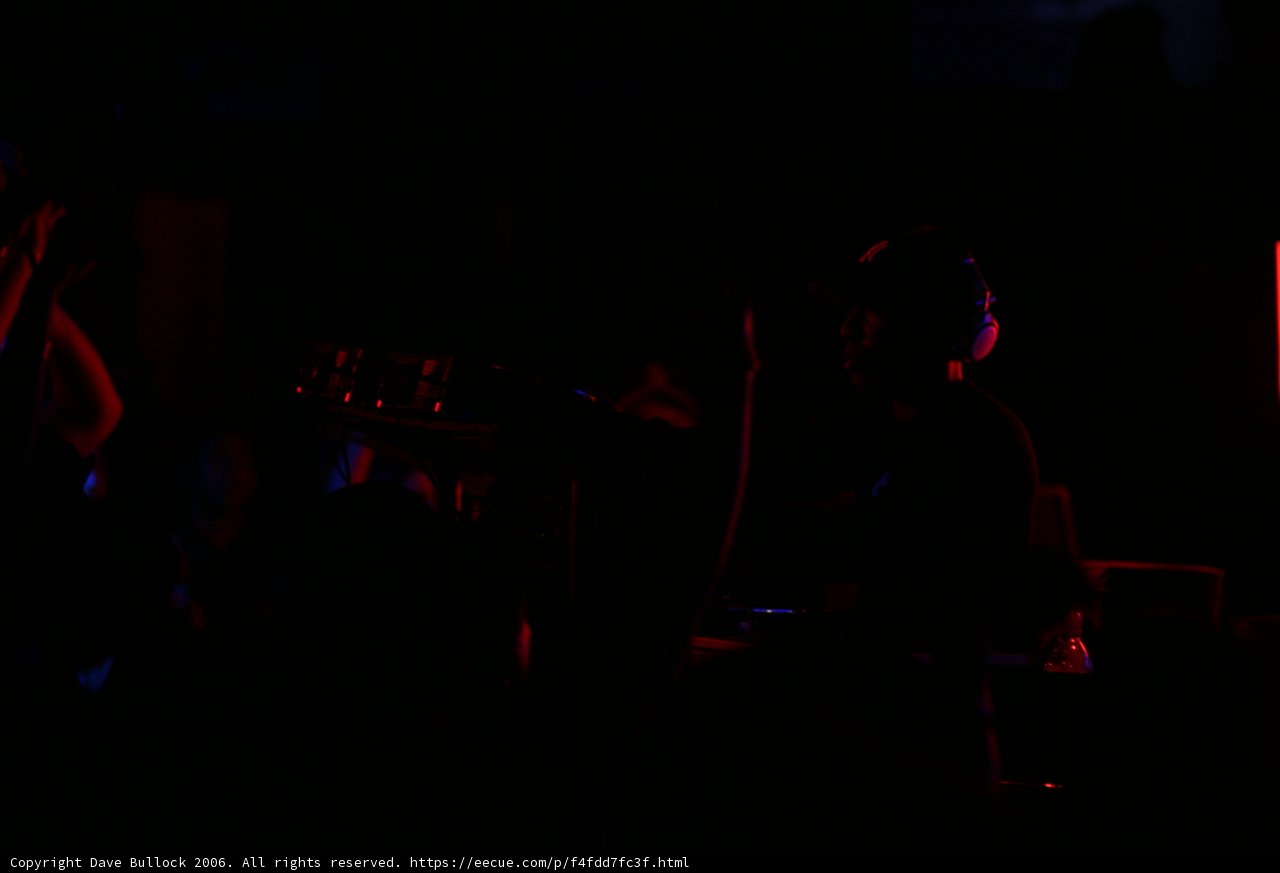 Red-Lit Night Club Crowd