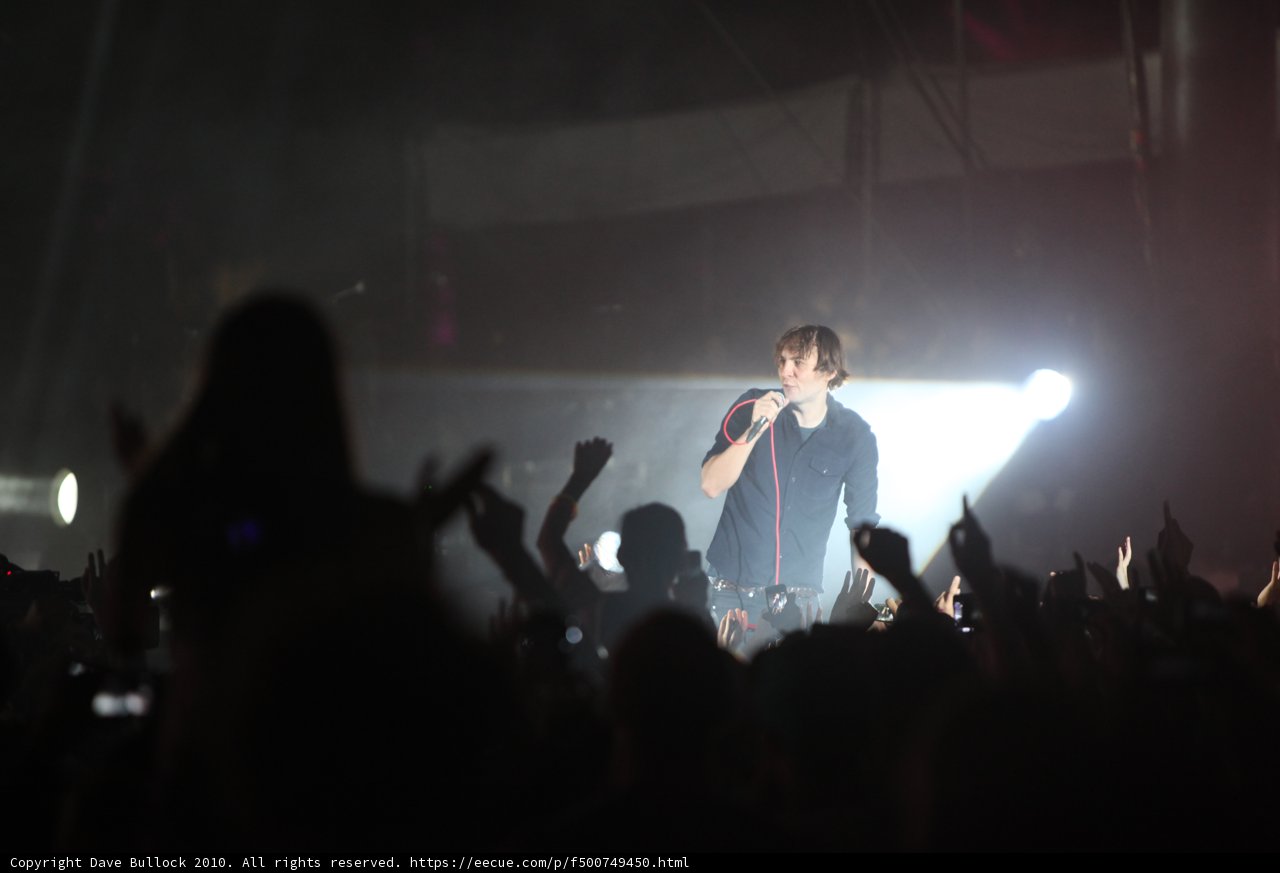 Thomas Mars Rocks the Crowd at Coachella 2013