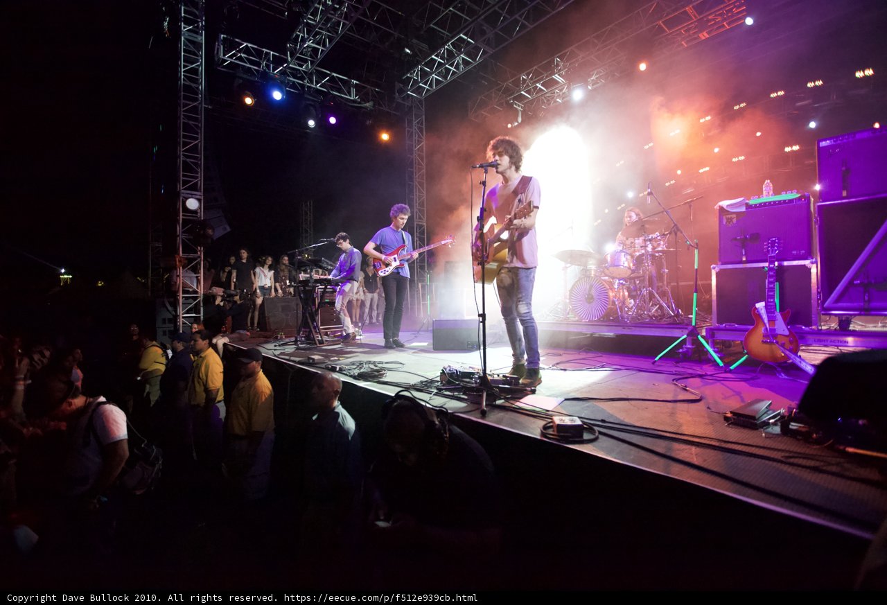 Rocking the Coachella Stage