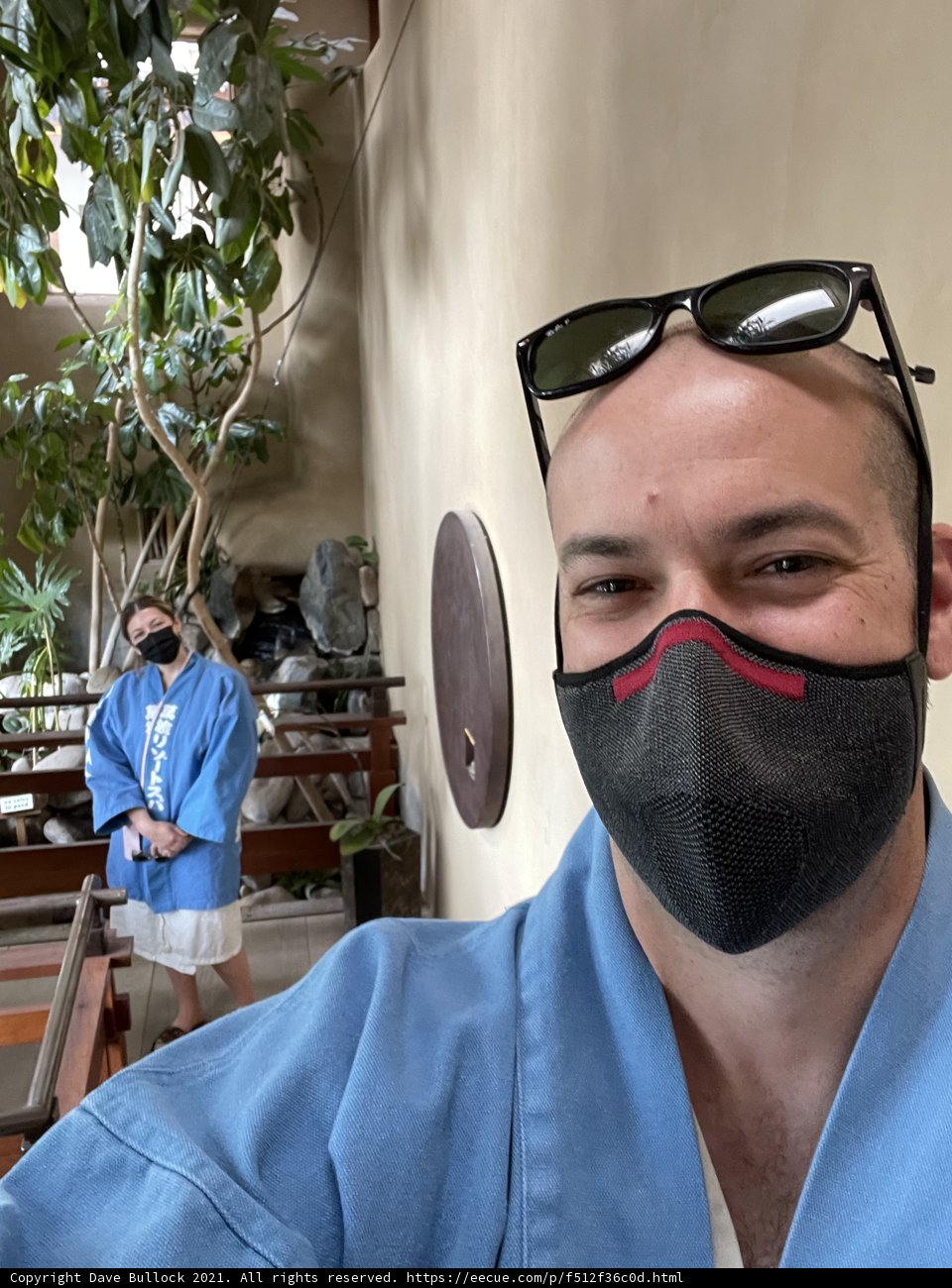 Masked Man in a Mysterious Room