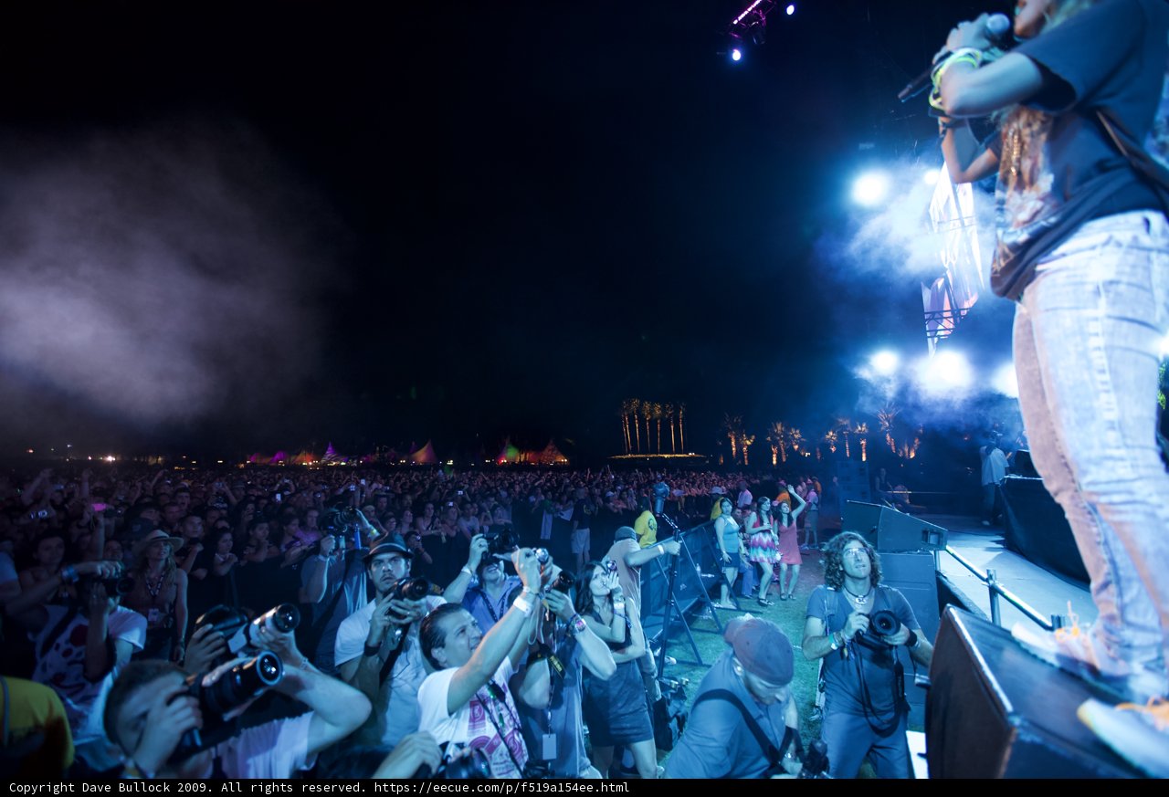 Rocking the Stage at Coachella 2009