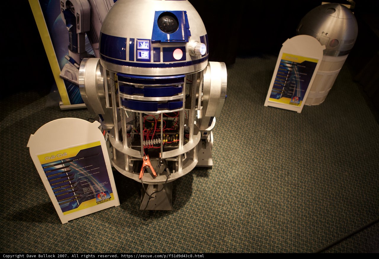 Star Wars Robot on Display