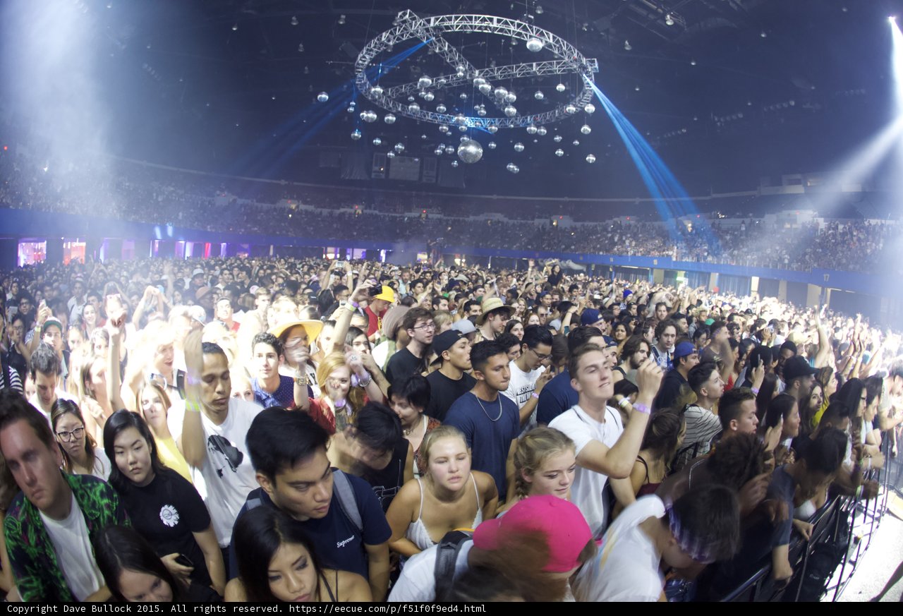 Well-Lit Diverse Crowd