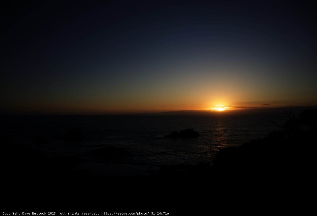 Golden Hour at Big Sur