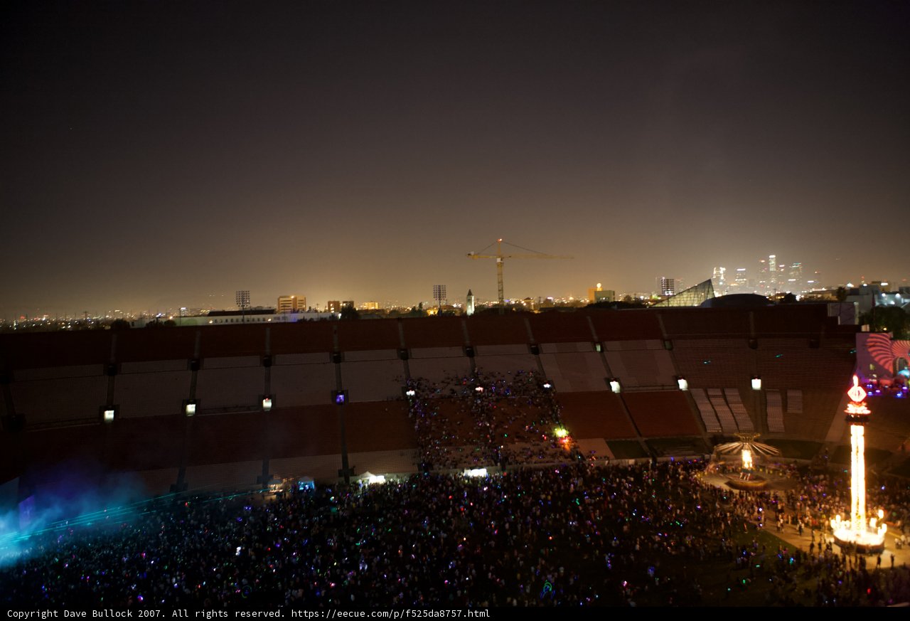 Electric Crowd at the Stadium