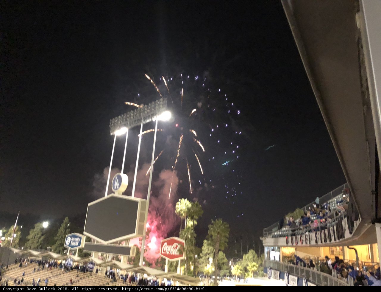 Stadium Fireworks Show