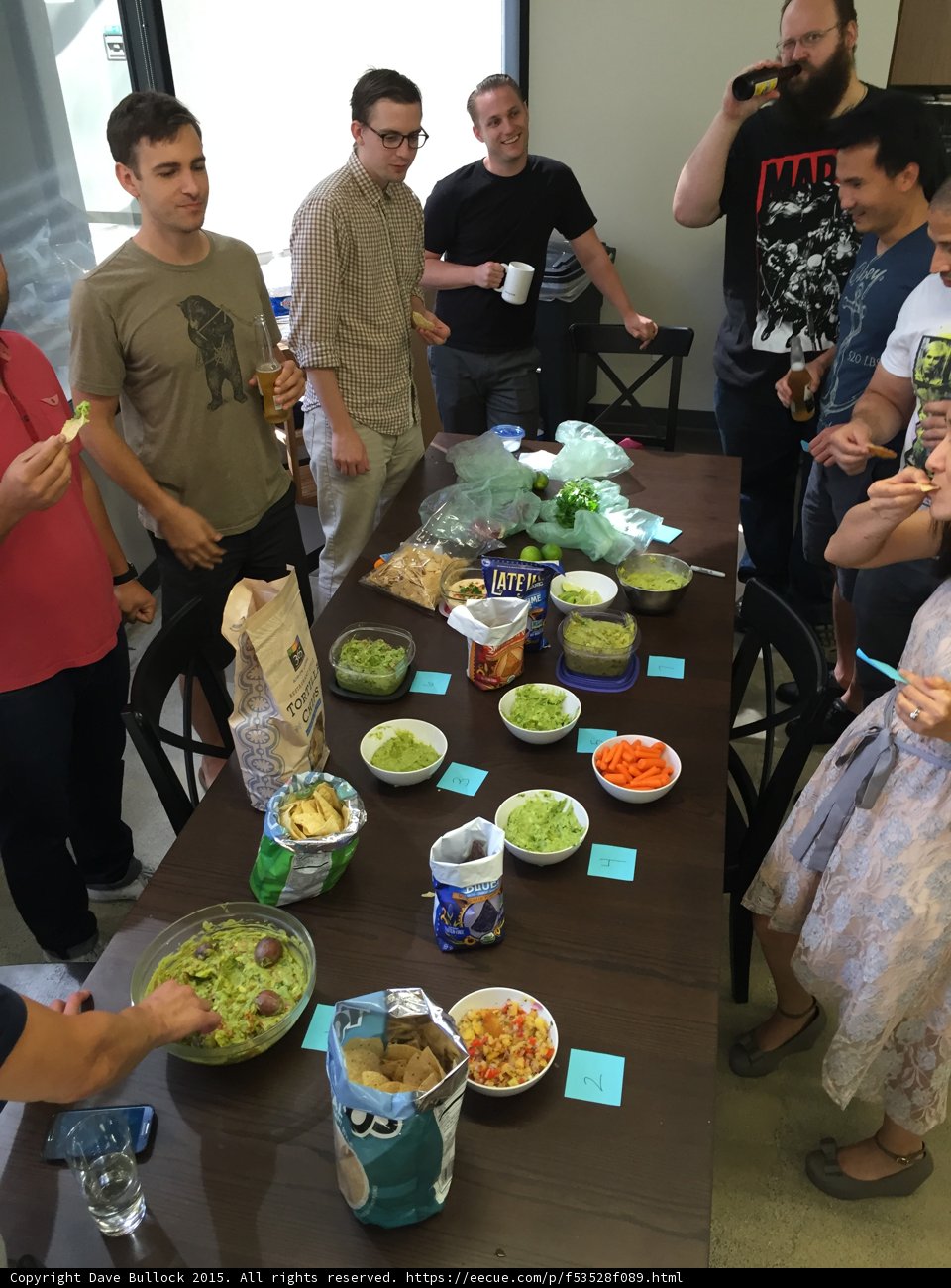 Tasting the Entries