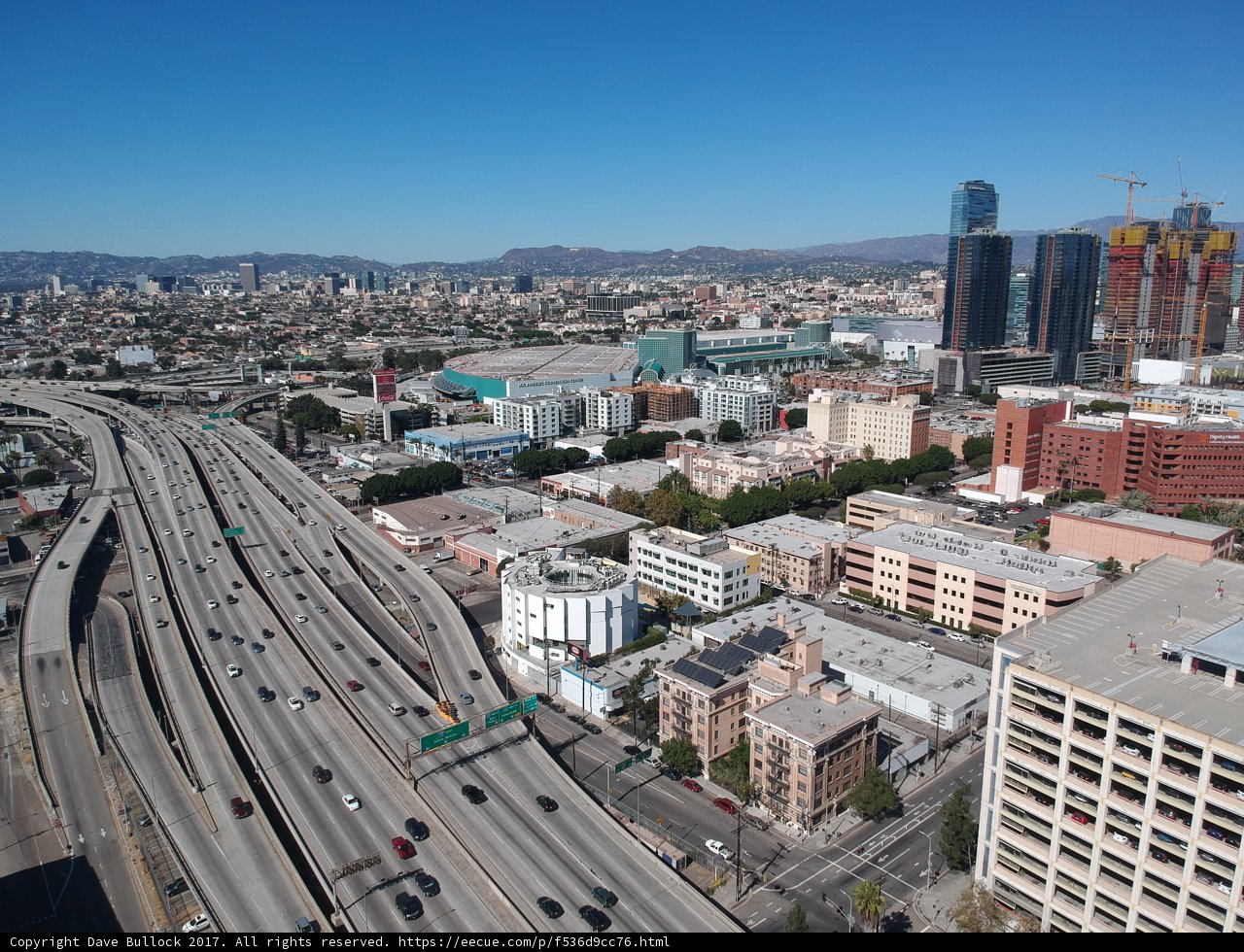 Aerial View of the Urban Metropolis