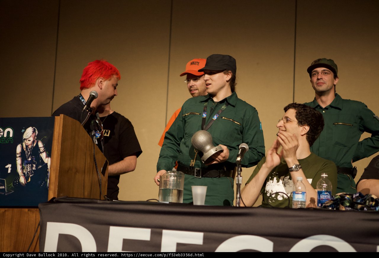 Microphone Madness at Defcon 18