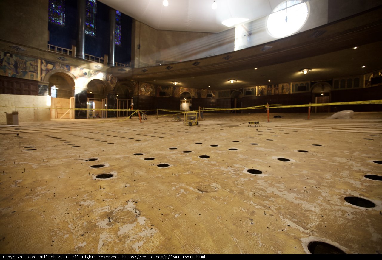 Holey Church Floor
