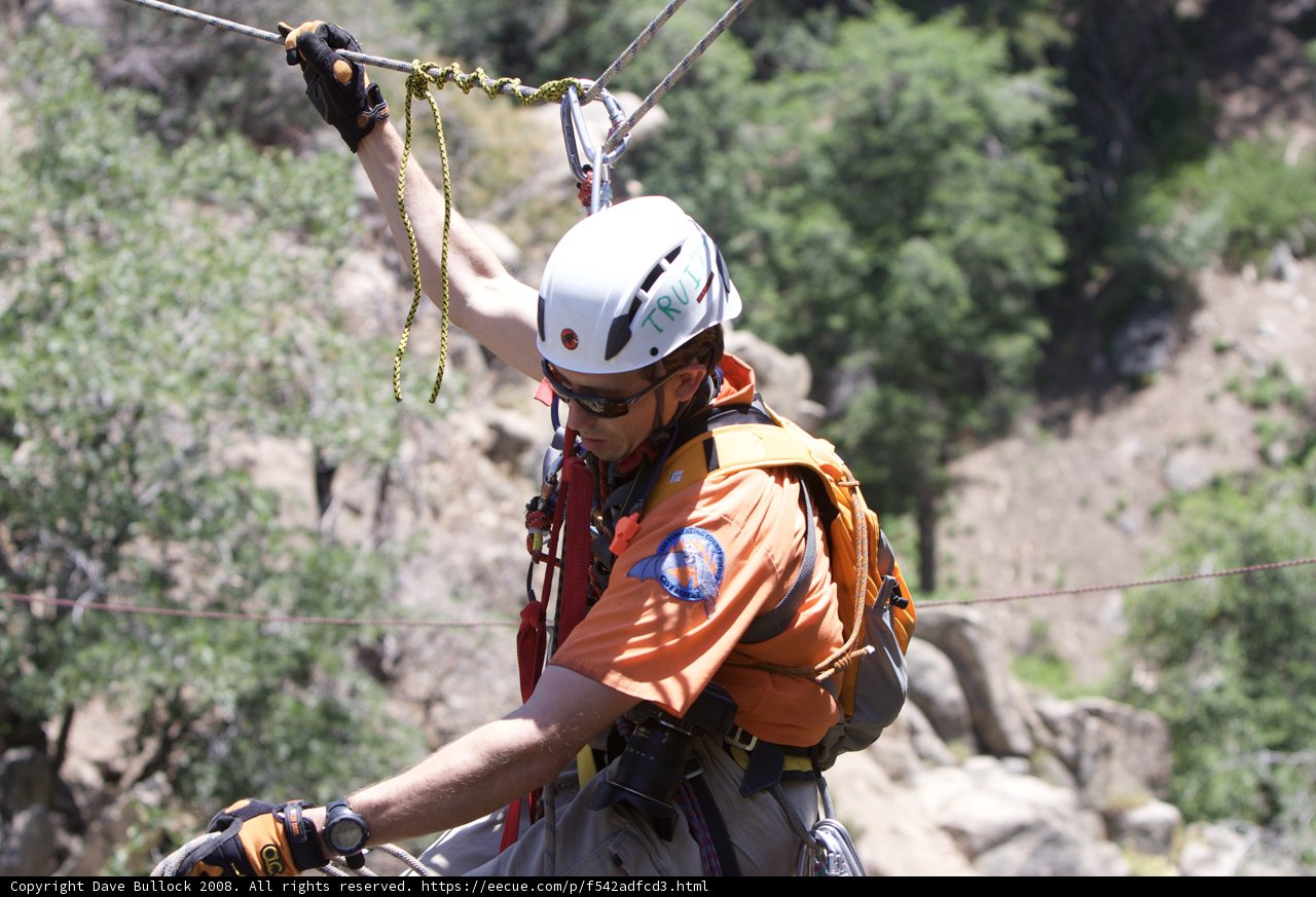 Zip-lining Thrill