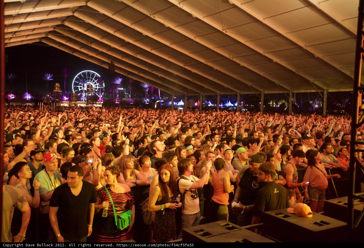Urban Concert Crowd