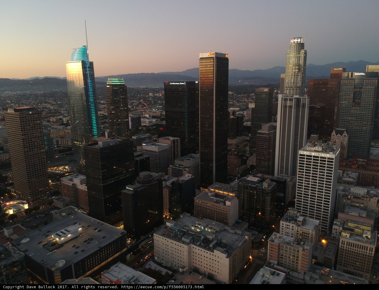 Panoramic View of Los Angeles
