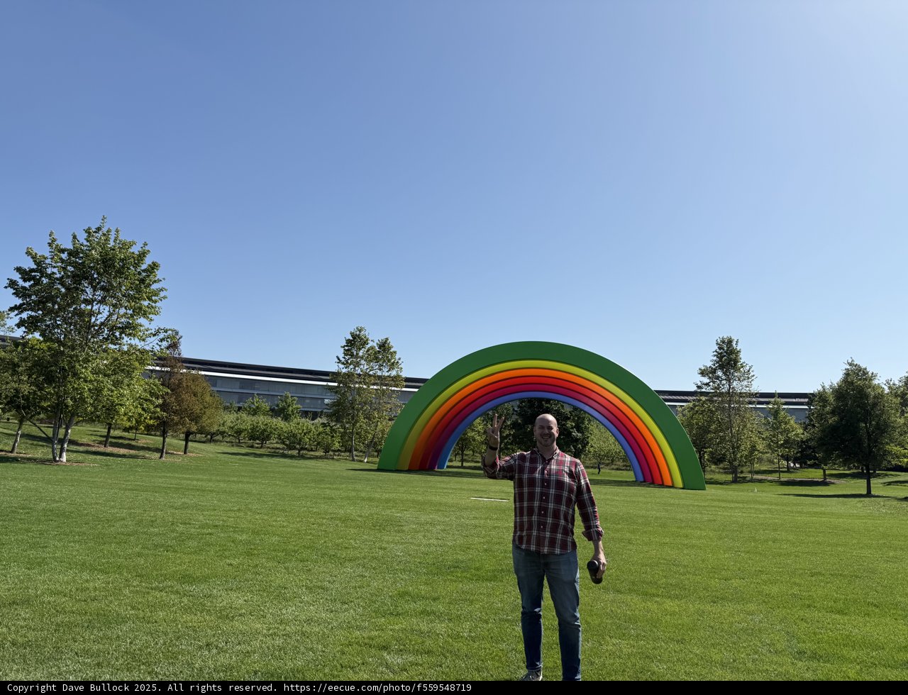 Rainbow Connection at Apple Park