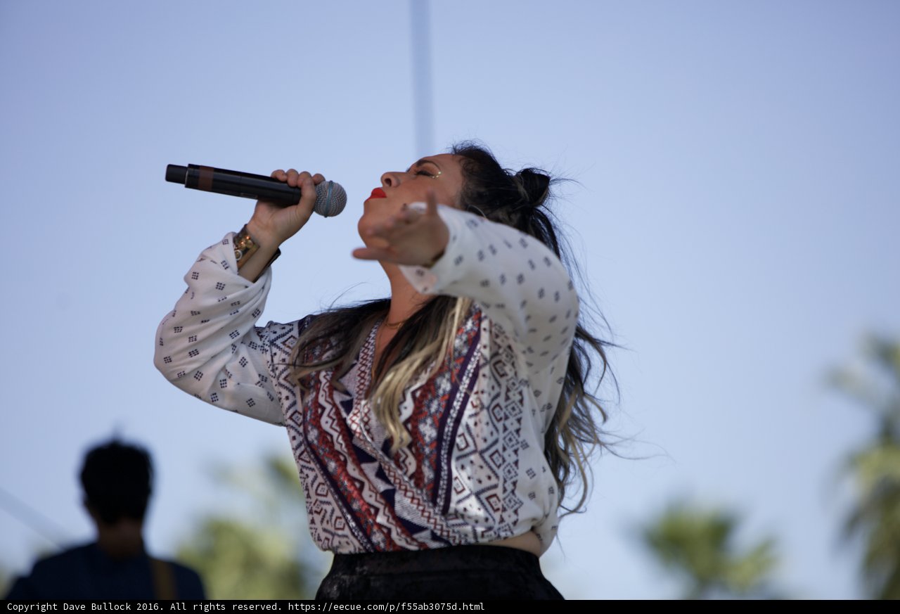 Solo Performance under a Blue Sky