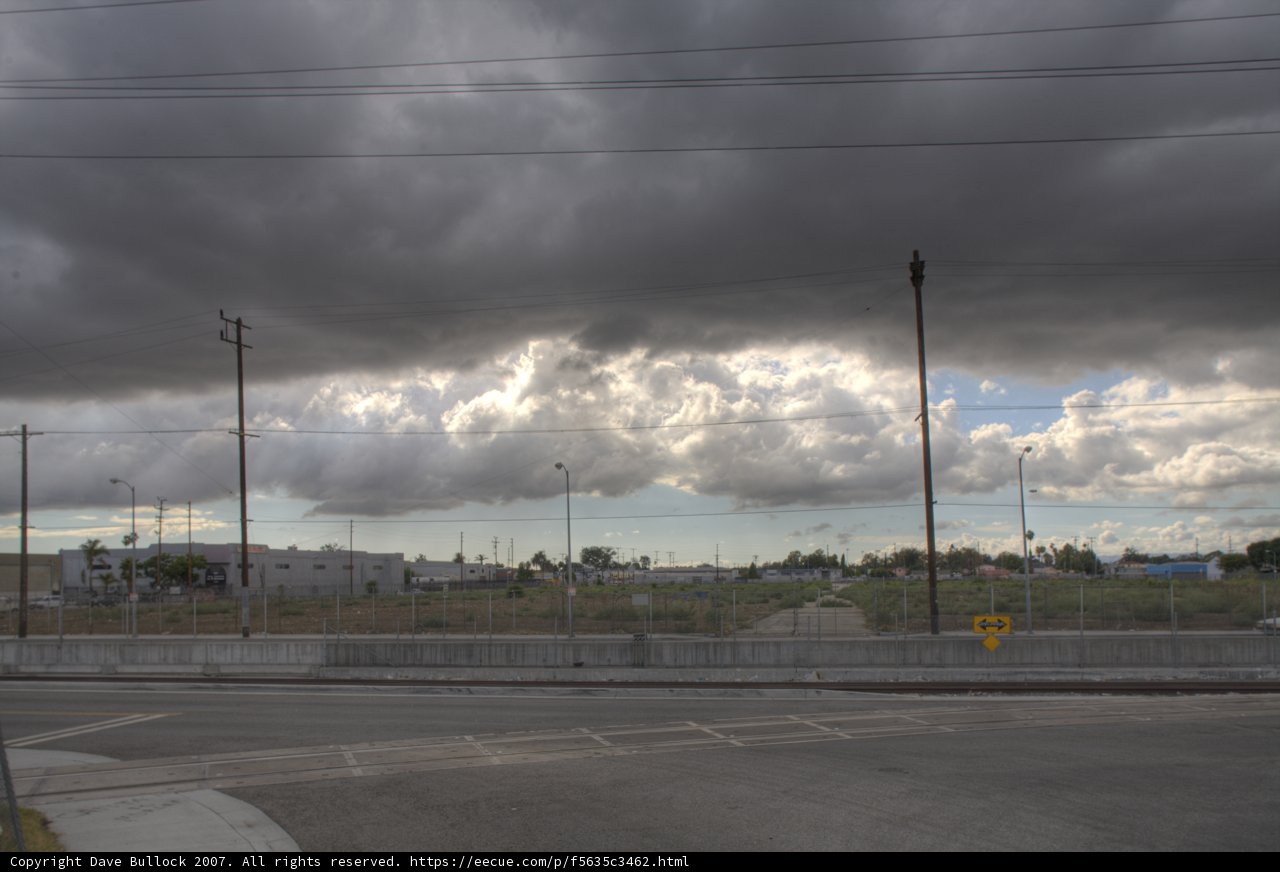 Moody Skyline Scene