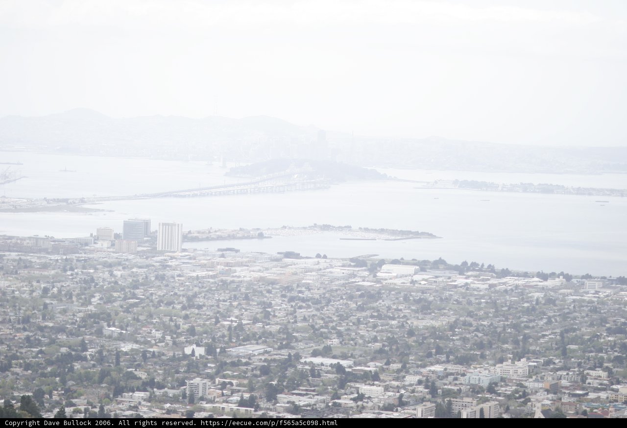 Aerial View of San Francisco Bay Area