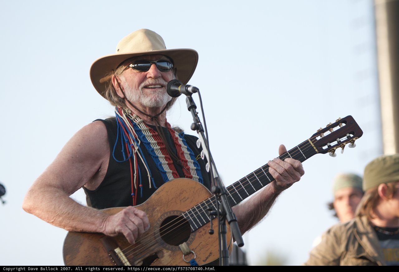 Willie Nelson's Outdoor Concert at Coachella