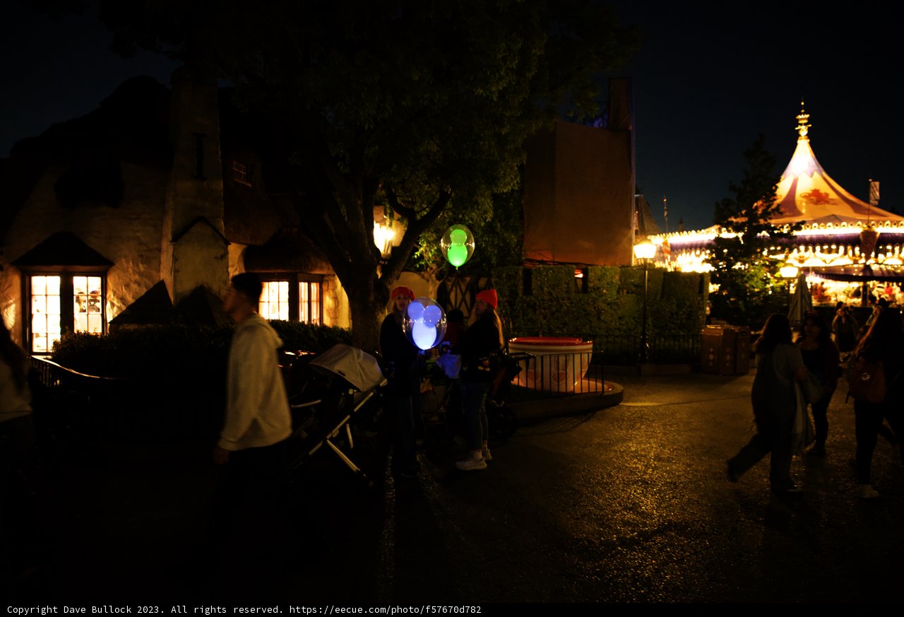 Enchanting Night Stroll at Disneyland, 2023