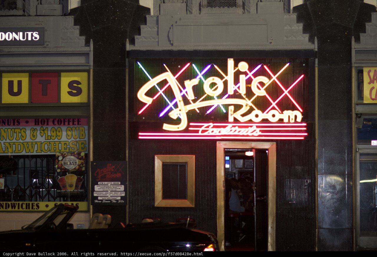 Neon Sign at ROFL's Room