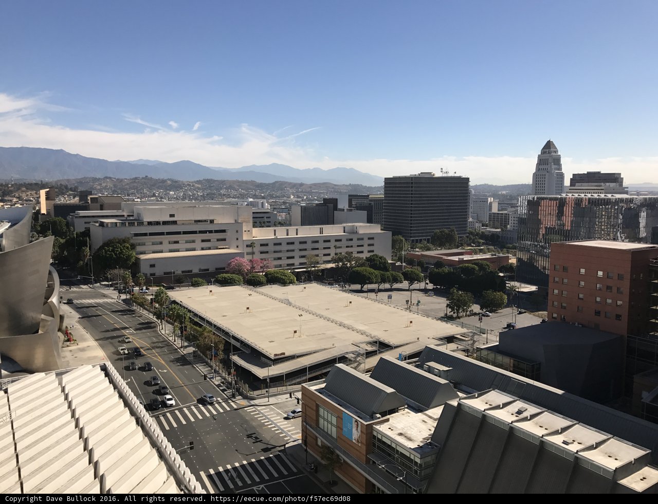 Los Angeles Skyline from Above