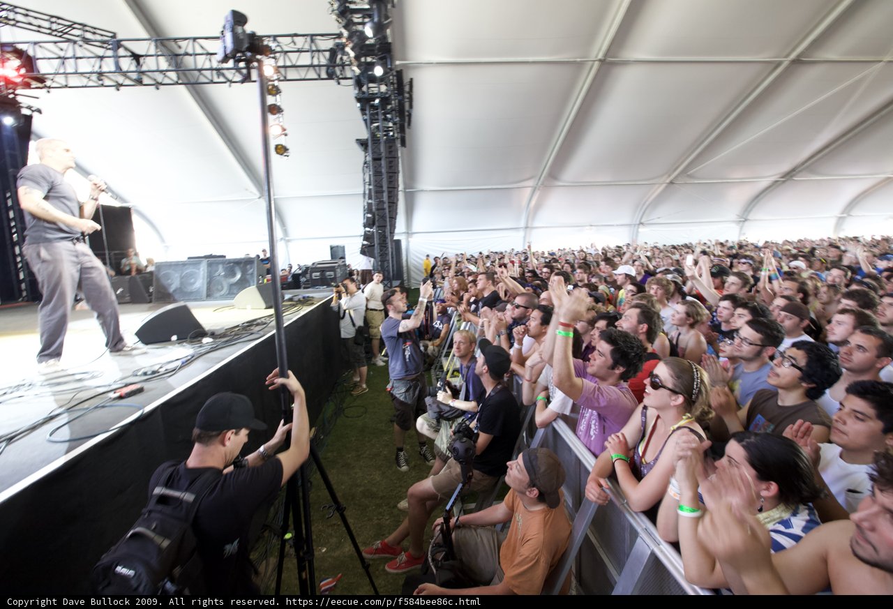 Stage Performance at Coachella Festival